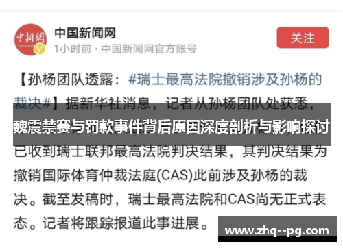 魏震禁赛与罚款事件背后原因深度剖析与影响探讨